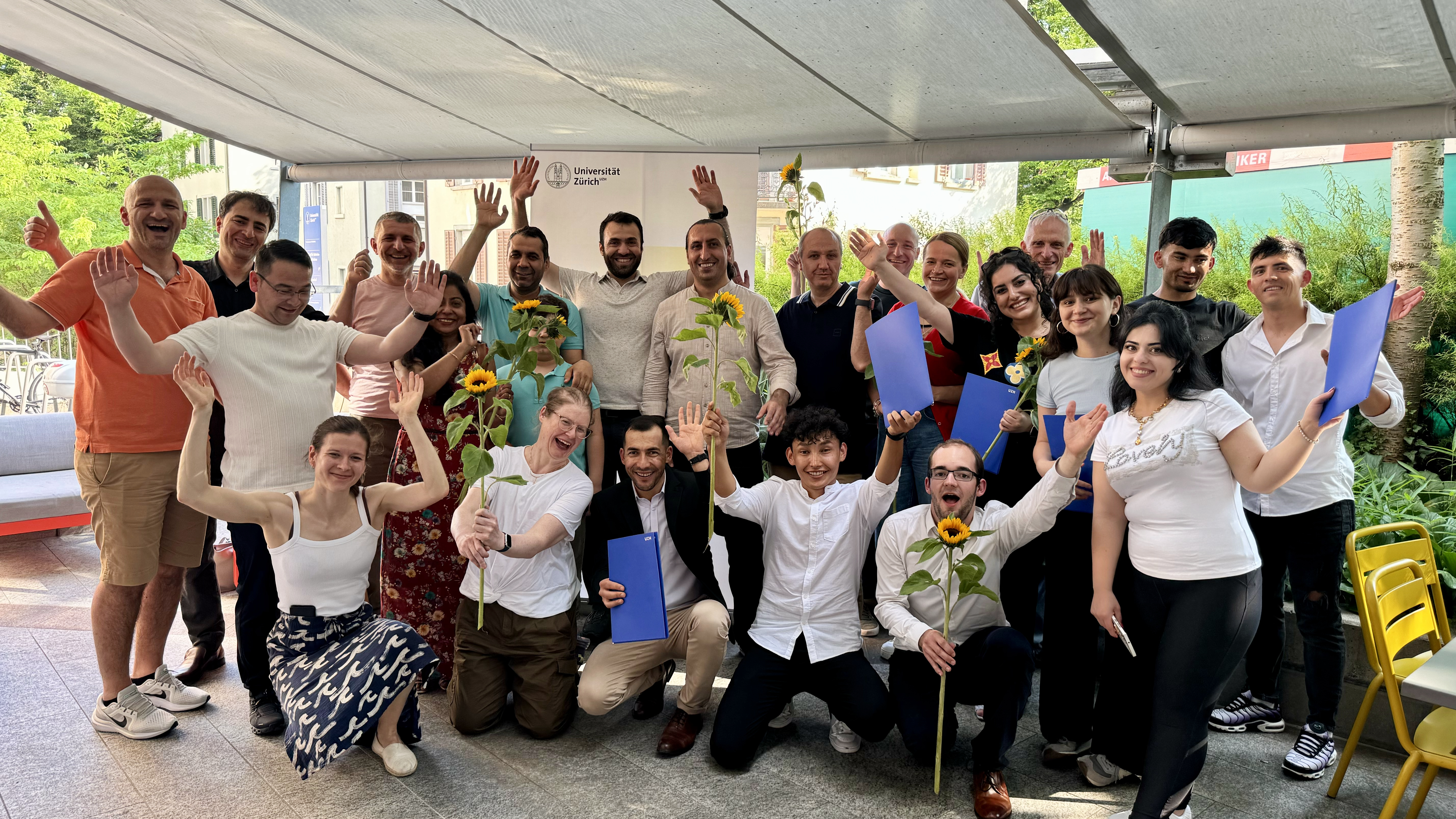 Group picture participants of the UZH START! Study Closing Ceremony 2024