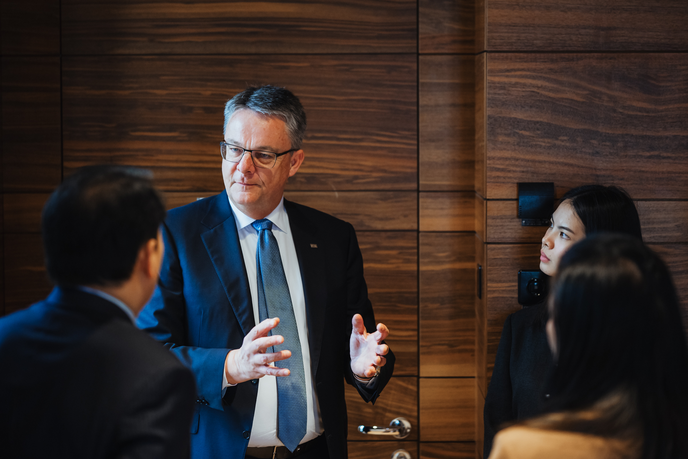 President Schaepman speaks