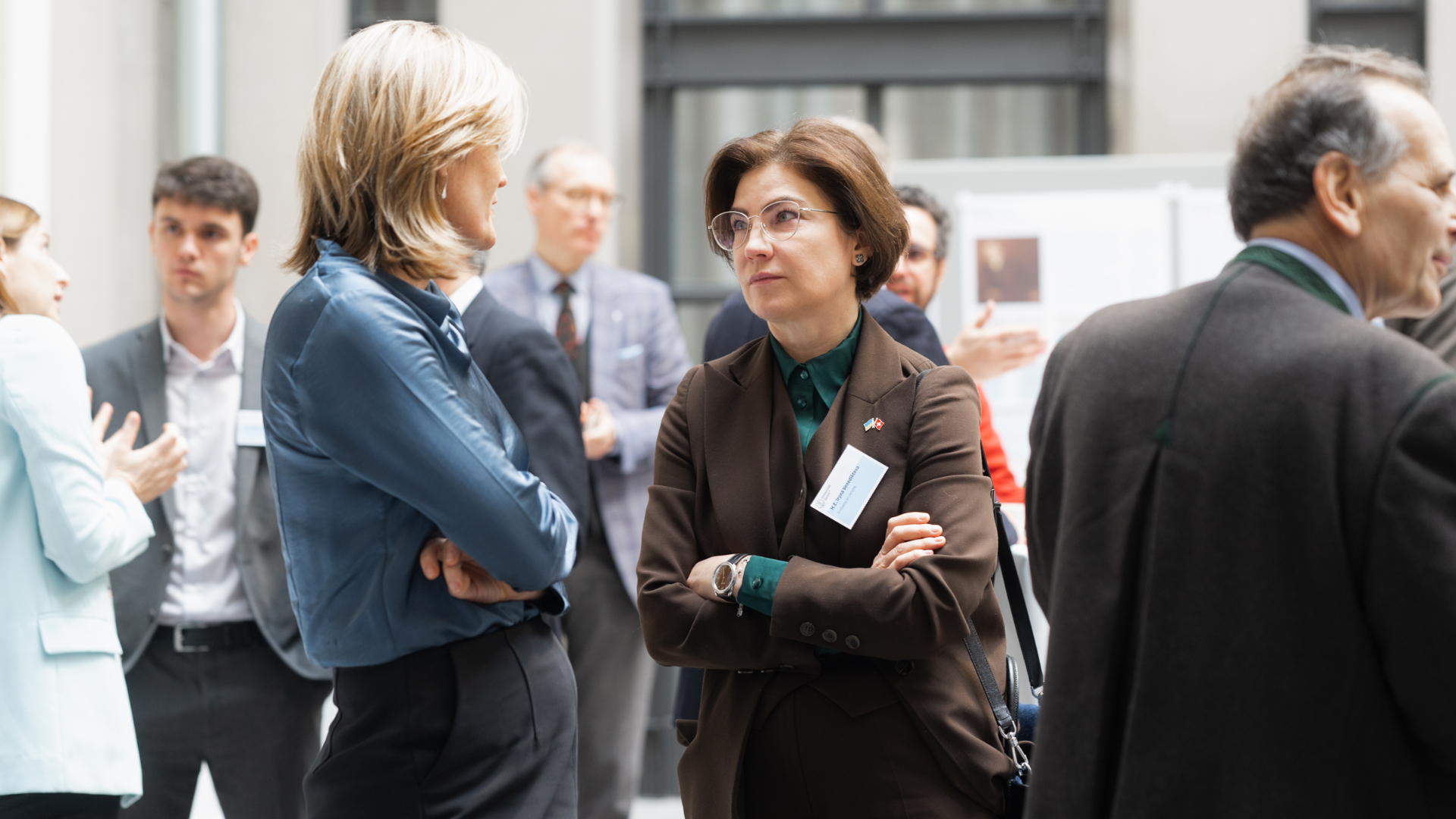 H.E. Elizabeth Day, Ambassador of the Australian Embassy in Berne & H.E. Iryna Venediktova, Ambassador of the Embassy of Ukraine in the Swiss Confederation