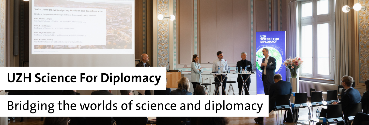 UZH Science For Diplomacy Event 2024